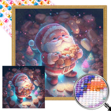 Load image into Gallery viewer, Q Version Of Santa Claus 30*30CM(Picture) Full AB Round Drill Diamond Painting
