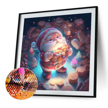 Load image into Gallery viewer, Q Version Of Santa Claus 30*30CM(Picture) Full AB Round Drill Diamond Painting
