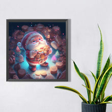 Load image into Gallery viewer, Q Version Of Santa Claus 30*30CM(Picture) Full AB Round Drill Diamond Painting
