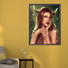 Load image into Gallery viewer, Constellation Girl¡¤Taurus 50X60CM(Canvas) Full Round Drill Diamond Painting
