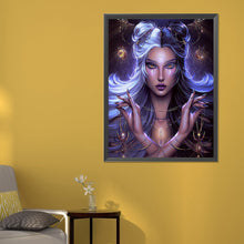 Load image into Gallery viewer, Constellation Girl¡¤Libra 50X60CM(Canvas) Full Round Drill Diamond Painting
