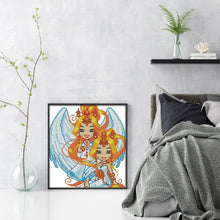 Load image into Gallery viewer, Joy Sunday Twelve Zodiac Signs: Gemini (26*28CM) 14CT Stamped Cross Stitch
