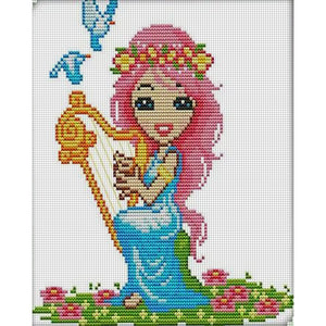 Joy Sunday Zodiac Signs Virgo (22*26CM) 14CT Stamped Cross Stitch