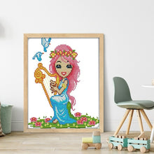 Load image into Gallery viewer, Joy Sunday Zodiac Signs Virgo (22*26CM) 14CT Stamped Cross Stitch
