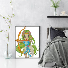 Load image into Gallery viewer, Joy Sunday Sagittarius Of The Twelve Zodiac Signs (21*28CM) 14CT Stamped Cross Stitch
