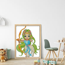 Load image into Gallery viewer, Joy Sunday Sagittarius Of The Twelve Zodiac Signs (21*28CM) 14CT Stamped Cross Stitch
