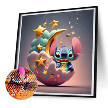 Load image into Gallery viewer, Star Moon And Stitch 30X30CM(Canvas) Full Round Drill Diamond Painting
