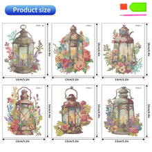 Load image into Gallery viewer, 6 PCS Diamond Painting Stickers for Xmas Decor Boy Girls Gift (Christmas Lamp)
