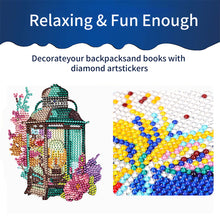 Load image into Gallery viewer, 6 PCS Diamond Painting Stickers for Xmas Decor Boy Girls Gift (Christmas Lamp)
