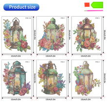 Load image into Gallery viewer, 6 PCS Diamond Painting Stickers for Xmas Decor Boy Girls Gift (Christmas Lamp)
