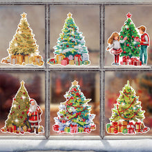 Load image into Gallery viewer, 6 PCS Diamond Painting Stickers for Xmas Decor Boy Girls Gift (Christmas Tree)
