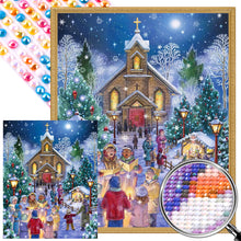 Load image into Gallery viewer, Christmas Choir 40*50CM(Picture) Full AB Round Drill Diamond Painting
