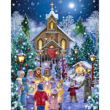 Load image into Gallery viewer, Christmas Choir 40*50CM(Picture) Full AB Round Drill Diamond Painting
