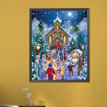 Load image into Gallery viewer, Christmas Choir 40*50CM(Picture) Full AB Round Drill Diamond Painting
