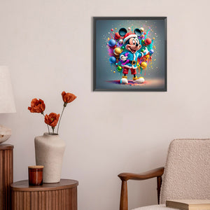 Disney Mickey 30X30CM(Canvas) Full Round Drill Diamond Painting