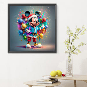 Disney Mickey 30X30CM(Canvas) Full Round Drill Diamond Painting