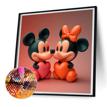 Load image into Gallery viewer, Disney Mickey Minnie 30X30CM(Canvas) Full Round Drill Diamond Painting
