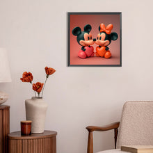 Load image into Gallery viewer, Disney Mickey Minnie 30X30CM(Canvas) Full Round Drill Diamond Painting
