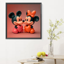 Load image into Gallery viewer, Disney Mickey Minnie 30X30CM(Canvas) Full Round Drill Diamond Painting
