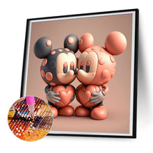 Load image into Gallery viewer, Disney Mickey Minnie 30X30CM(Canvas) Full Round Drill Diamond Painting
