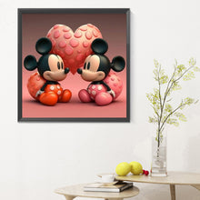 Load image into Gallery viewer, Disney Mickey Minnie 30X30CM(Canvas) Full Round Drill Diamond Painting
