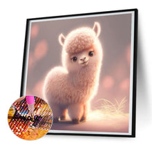 Load image into Gallery viewer, Alpaca 30X30CM(Canvas) Full Round Drill Diamond Painting
