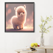 Load image into Gallery viewer, Alpaca 30X30CM(Canvas) Full Round Drill Diamond Painting
