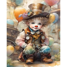 Load image into Gallery viewer, Clown 40X50CM(Canvas) Full Square Drill Diamond Painting
