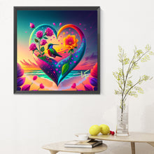 Load image into Gallery viewer, Love Colorful Bird 30*30CM(Canvas) Full Round Drill Diamond Painting
