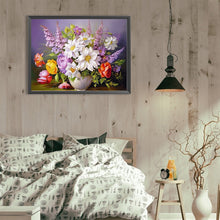 Load image into Gallery viewer, Bouquet Of Flowers Blooming On The Table 40*30CM(Canvas) Full Round Drill Diamond Painting
