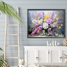 Load image into Gallery viewer, Bouquet Of Flowers Blooming On The Table 40*30CM(Canvas) Full Round Drill Diamond Painting
