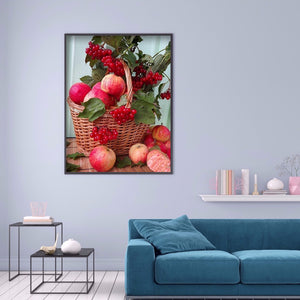 Flowers And Fruits 30*40CM(Canvas) Full Round Drill Diamond Painting