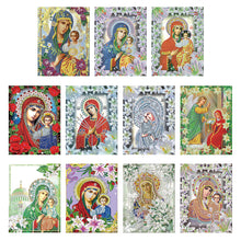 Load image into Gallery viewer, Religion Our Lady 25*30CM(Canvas) Partial Special Shaped Drill Diamond Painting
