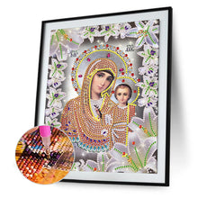 Load image into Gallery viewer, Religion Our Lady 25*30CM(Canvas) Partial Special Shaped Drill Diamond Painting
