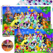 Load image into Gallery viewer, Disney 80X50CM(Canvas) Full Round Drill Diamond Painting
