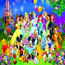 Load image into Gallery viewer, Disney 80X50CM(Canvas) Full Round Drill Diamond Painting
