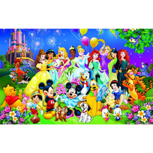 Load image into Gallery viewer, Disney 80X50CM(Canvas) Full Round Drill Diamond Painting
