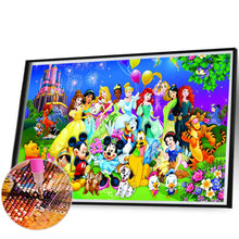 Load image into Gallery viewer, Disney 80X50CM(Canvas) Full Round Drill Diamond Painting
