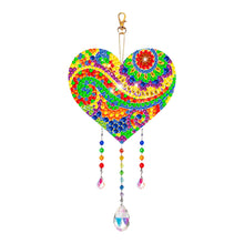 Load image into Gallery viewer, Suncatcher Double Sided Crystal Painting Ornament for Window Decor(Love Mandala)
