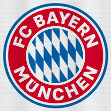 Load image into Gallery viewer, Bayern Munich Football Club Logo (40*40CM) 11CT Stamped Cross Stitch
