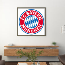 Load image into Gallery viewer, Bayern Munich Football Club Logo (40*40CM) 11CT Stamped Cross Stitch
