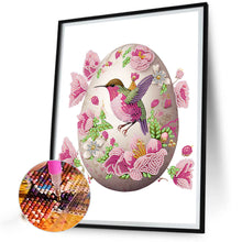 Load image into Gallery viewer, Easter Egg Hummingbird 30X40CM(Canvas) Partial Special Shaped Drill Diamond Painting
