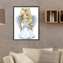 Load image into Gallery viewer, Precious Moments Doll Jesus Angel 30X40CM(Canvas) Full Round Drill Diamond Painting
