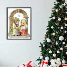 Load image into Gallery viewer, Precious Moments Doll Jesus Angel 30X40CM(Canvas) Full Round Drill Diamond Painting
