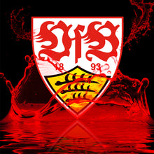 Load image into Gallery viewer, Stuttgart Football Club Logo 40X40CM(Canvas) Full Round Drill Diamond Painting
