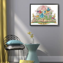 Load image into Gallery viewer, Joy Sunday Alice In Wonderland (50*40CM) 14CT Stamped Cross Stitch
