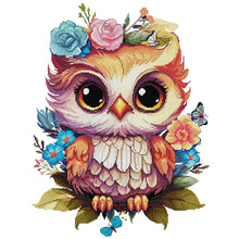 Load image into Gallery viewer, Joy Sunday Flowers And Owls (43*55CM) 14CT Stamped Cross Stitch
