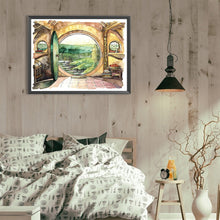 Load image into Gallery viewer, Window View 40X30CM(Canvas) Full Round Drill Diamond Painting
