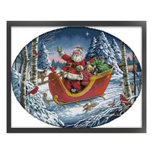 Load image into Gallery viewer, Santa Claus (53*44CM) 14CT Stamped Cross Stitch
