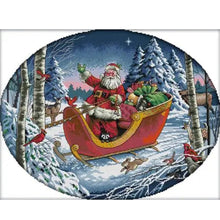 Load image into Gallery viewer, Santa Claus (53*44CM) 14CT Stamped Cross Stitch
